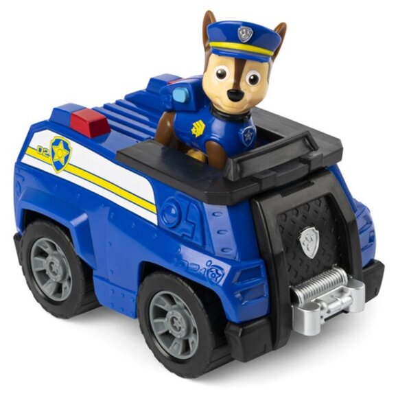 3/$55❤️new PAW Patrol Chase's Patrol Cruiser Vehicle with Collectible Figure - Picture 5 of 10
